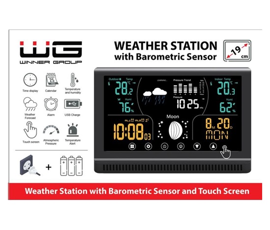WG - Meteostanice WG3 s venkovním čidlem