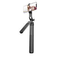 WG - Selfie tyč WG 7, Selfie tyč + tripod + teleskopický GoPro stojan, bluetooth, černá
