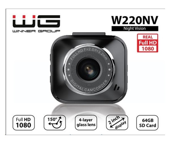 WG - Záznamová kamera W220NV / WG CarEye