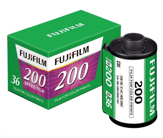 Fujifilm C 200 135/36 - negativní film