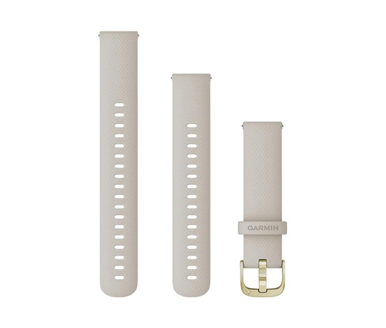 Garmin řemínek Quick Release (18 mm) Light sand, přezka light gold