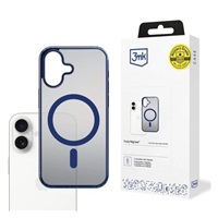 3mk ochranný kryt Frosty MagCase Blue pro Apple iPhone 17