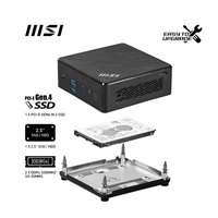 MSI PC Cubi Cubi 5 12M-001BEU, i7-1255U, N/A, N/A SSD, No OS, Black