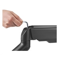 Držák monitoru Brateck LDA32-112E jedno rameno mechanická pružina nástěnný