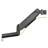 Držák monitoru Brateck LDT48-C012 jedno rameno na tyčovém držáku plynová vzpěra