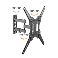 Výsuvný držák Brateck LPA68-443 pro TV 23"-55" 30kg polohovatelný nástěnný