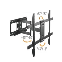 Výsuvný držák Brateck LPA69-463D pro TV 32"-70" 45kg polohovatelný nástěnný