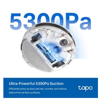 TP-Link Tapo RV20 Max White robotický vysavač s mopem, bílý