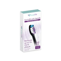 TrueLife SonicBrush Clean-series heads Sensitive black 2 pack