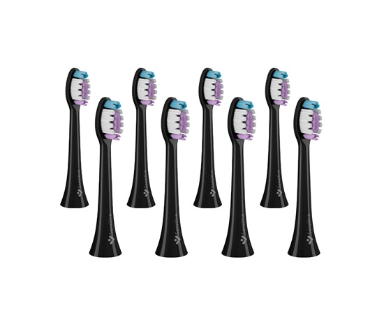 TrueLife SonicBrush Clean-series heads Sensitive black 8 pack