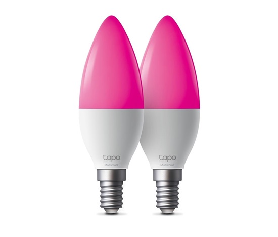 Tapo L430C(2-pack) chytrá WiFi stmívatelná LED barevná žárovka