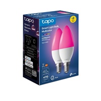 Tapo L430C(2-pack) chytrá WiFi stmívatelná LED barevná žárovka