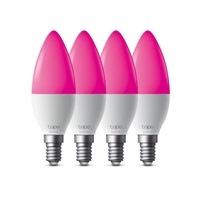 Tapo L430C(4-pack) chytrá WiFi stmívatelná LED barevná žárovka