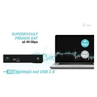 i-tec Thunderbolt4 3x Display Docking Station, Power Delivery 96W