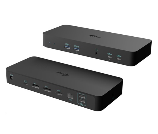 i-tec USB-C Intelligent Triple Display Docking Station, Power Delivery 100W