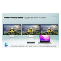 i-tec USB-C Intelligent Triple Display Docking Station, Power Delivery 100W