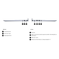 DELL NTB 16 DC16250/C5-120U/16GB/1TSSD/16" FHD+ /Integrated/FgrPr/3 Cell/65W/WLAN/Backlit Kb/W11 Pro/3Y PS NBD
