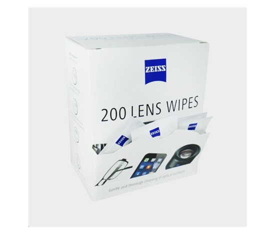 BAZAR - Zeiss Pre-Moistened Cleaning Cloths - Poškozený obal (Komplet)