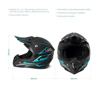 LAMAX CROSS HELMET M