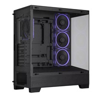 BAZAR - ASUS case A31 PLUS TG ARGB, Mid Tower, Průhledná bočnice, 4x120mm ARGB Fan, ARGB Hub, černá - Poškozený obal (Ko