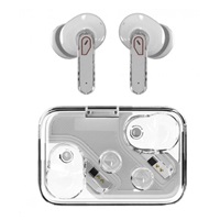 WG - Bluetooth sluchátka WG AirFlex 7, Star Trek, ANC + ENC, podpora Qi, bílá