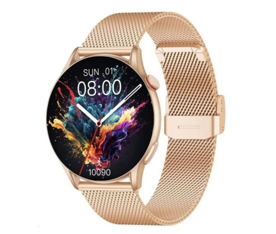 WG - Chytré hodinky WG AirFlex 2 Elegance / smart watch / gold
