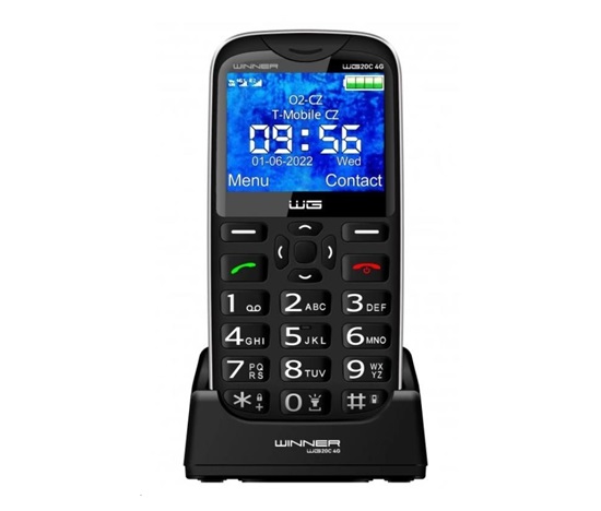 WG - Mobilní telefon WG20C / black