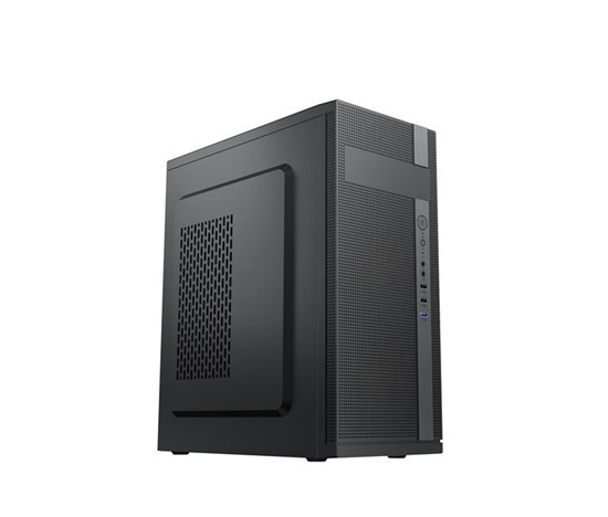 VeinX case ID02A Mid Tower, bez zdroje, 1x USB3.0, 1x USB2.0, černá