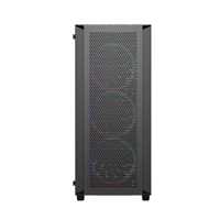 VeinX case BR15A Mid Tower, bez zdroje, 2x USB3.0, 1x USB2.0, 4x 120mm ARGB Fan, 1x ARGB Controller, černá