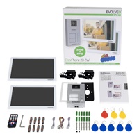 EVOLVEO DoorPhone 20-2W - 2 drátový videotelefon s aplikací pro dvě domácnosti a 32GB pamětí
