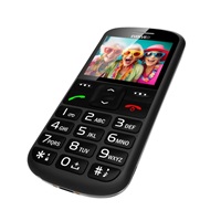 EVOLVEO EasyPhone XS, mobilní telefon pro seniory, černá