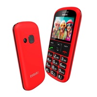 EVOLVEO EasyPhone XS, mobilní telefon pro seniory, červená