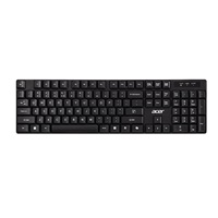 ACER Wireless klávesnice 2,4GHz RF, AKR110, dosah až 10 m, membránové klávesy, životnost až 5 mil. úhozů, voděodolná – náhled 1