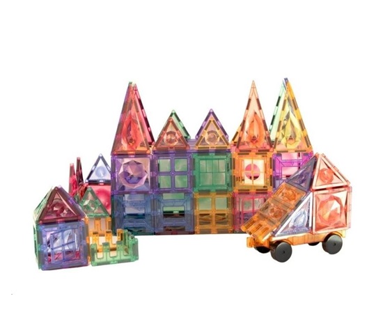 Magnetická stavebnice EliFix pastel - 108 ks