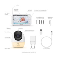 TrueLife NannyCam R4 Pro - digitální video chůvička