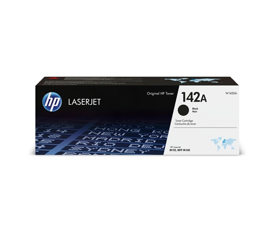 BAZAR - HP 142A Black Original LaserJet Toner Cartridge (W1420A) (950 pages) - Poškozený obal (Komplet)