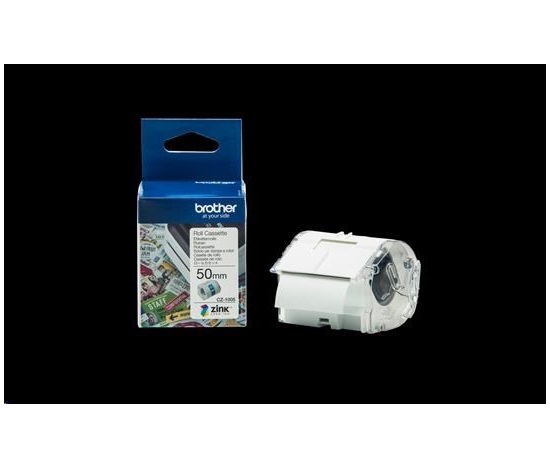 BAZAR - BROTHER Originální barevná kontinuální tisková role Brother CZ-1005, šířka 50 mm.délka 5m - pro VC500W - Poškoze