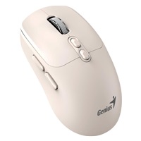 GENIUS myš NX-8080S BT/ duální Bluetooth + 2,4GHz/ 1600 dpi/ Copilot/ bezdrátová/ tichá/ béžová