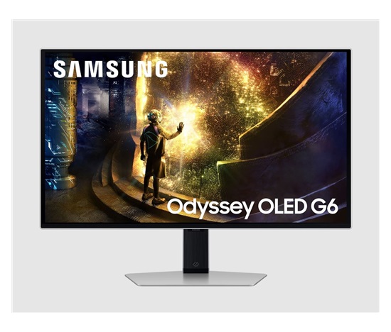 BAZAR - SAMSUNG MT LED LCD 27" Odyssey G61SD - OLED, 2560x1440, 240Hz, Pivot - Poškozený obal (Komplet)