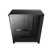NZXT skříň H7 Flow edition / ATX / 3x 120 mm fan / USB-C / 2x USB / prosklená bočnice / mesh panel / černá