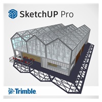 SketchUp Pro, 1 uživatel, pronájem na 1 rok
