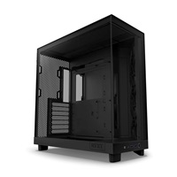 NZXT skříň H6 Flow dvoukomorová / MidT / 3x120mm fan / 2xUSB 3.2 / USB-C / prosklená bočnice i čelo / černá