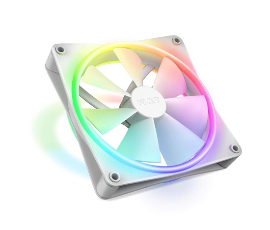 NZXT ventilátor F140 RGB Duo, ARGB, PWM, bílá
