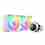 NZXT vodní chladič Kraken 240 RGB / 2x120mm fan / 4-pin PWM / LCD disp. / 6 let / bílá