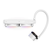 NZXT vodní chladič Kraken 240 RGB / 2x120mm fan / 4-pin PWM / LCD disp. / 6 let / bílá