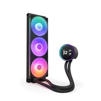 NZXT vodní chladič Kraken 360 ELITE RGB / 3x120mm RGB fan / 4-pin PWM / LCD disp. / 6 let