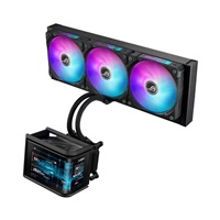 ASUS vodní chladič CPU AIO ROG RYUO IV SLC 360 ARGB, 3x120 mm, LGA1851, AM5, černá