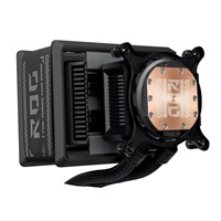 ASUS vodní chladič CPU AIO ROG RYUO IV SLC 360 ARGB, 3x120 mm, LGA1851, AM5, černá