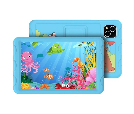 BAZAR - iGET SMART W8 Kids Blue - Po opravě (Komplet)