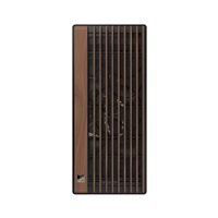 ASUS case PROART PA602 WALNUT WOOD MODERN METAL, Mid Tower, černá